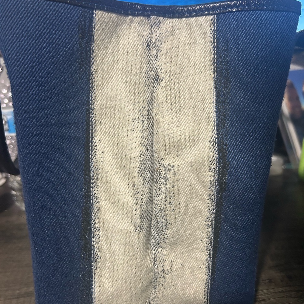 Longchamp striped canvas tote - Picture 7 of 15